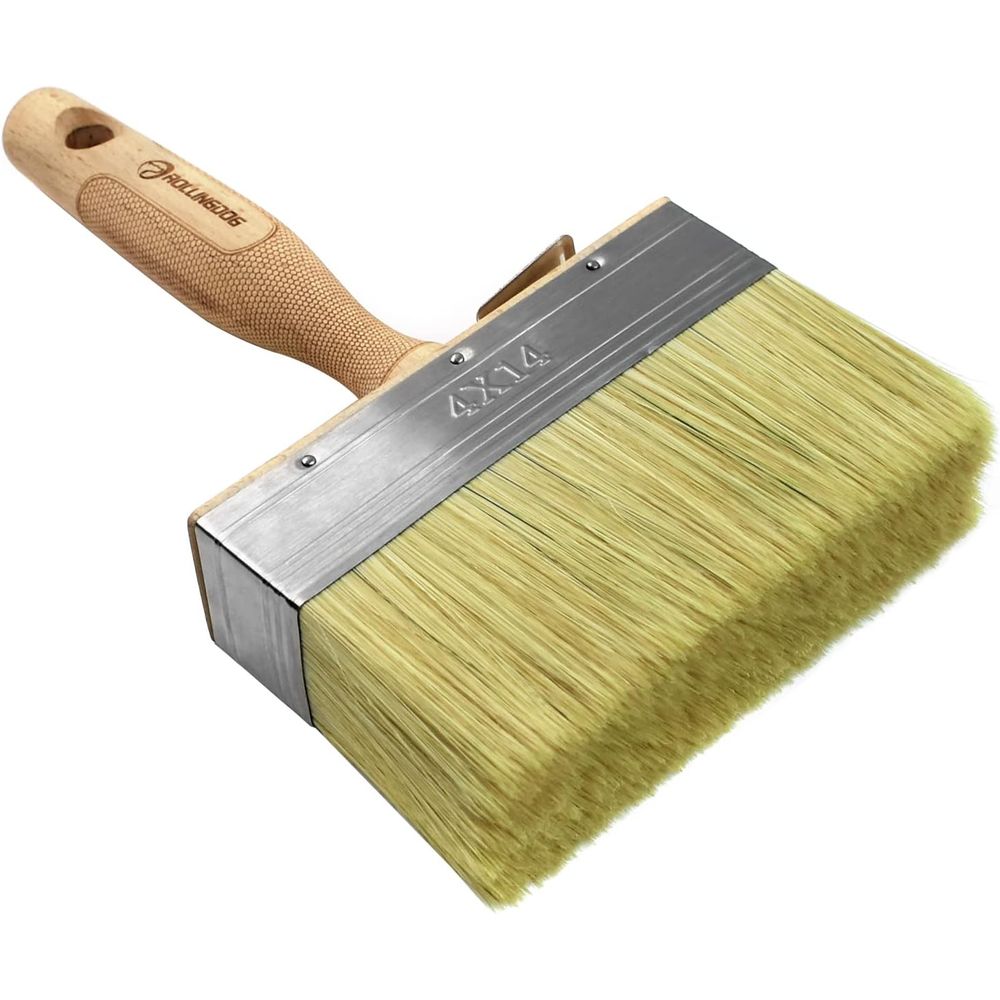 Wood Stain Brush - 5.5 Büyük Limewash Dek Fırçası -