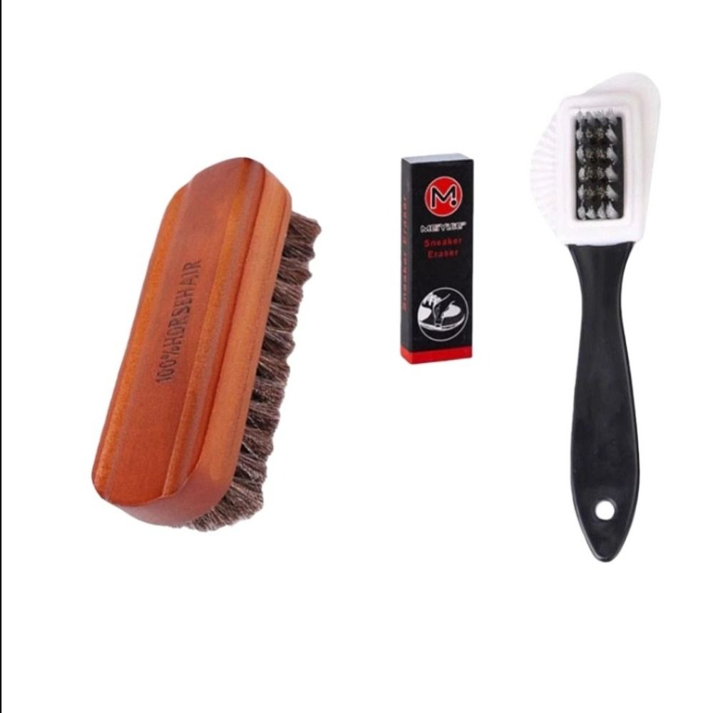Wood Stain Brush - 3 Parça/Set Silgili Süet Fırça Seti