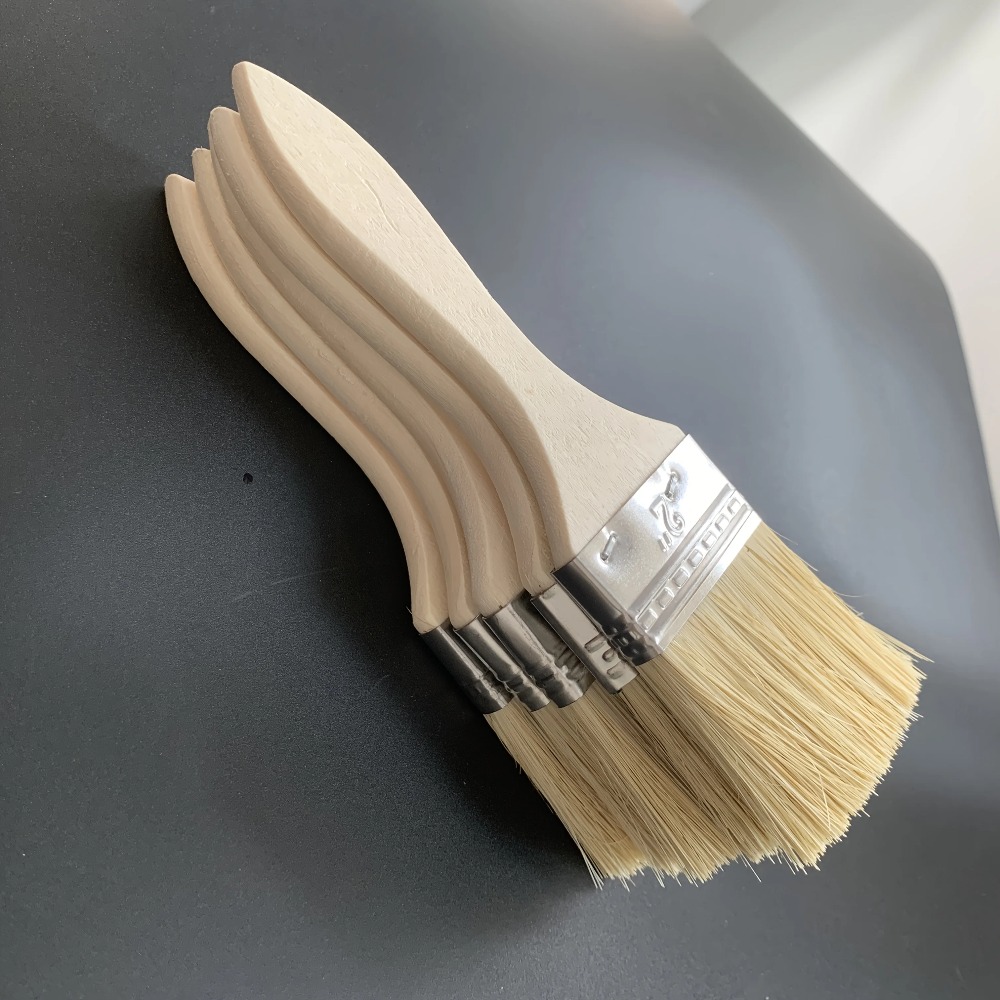 Wood Stain Brush - Ergonomik Su Kabağı Saplı Ahşap Boya