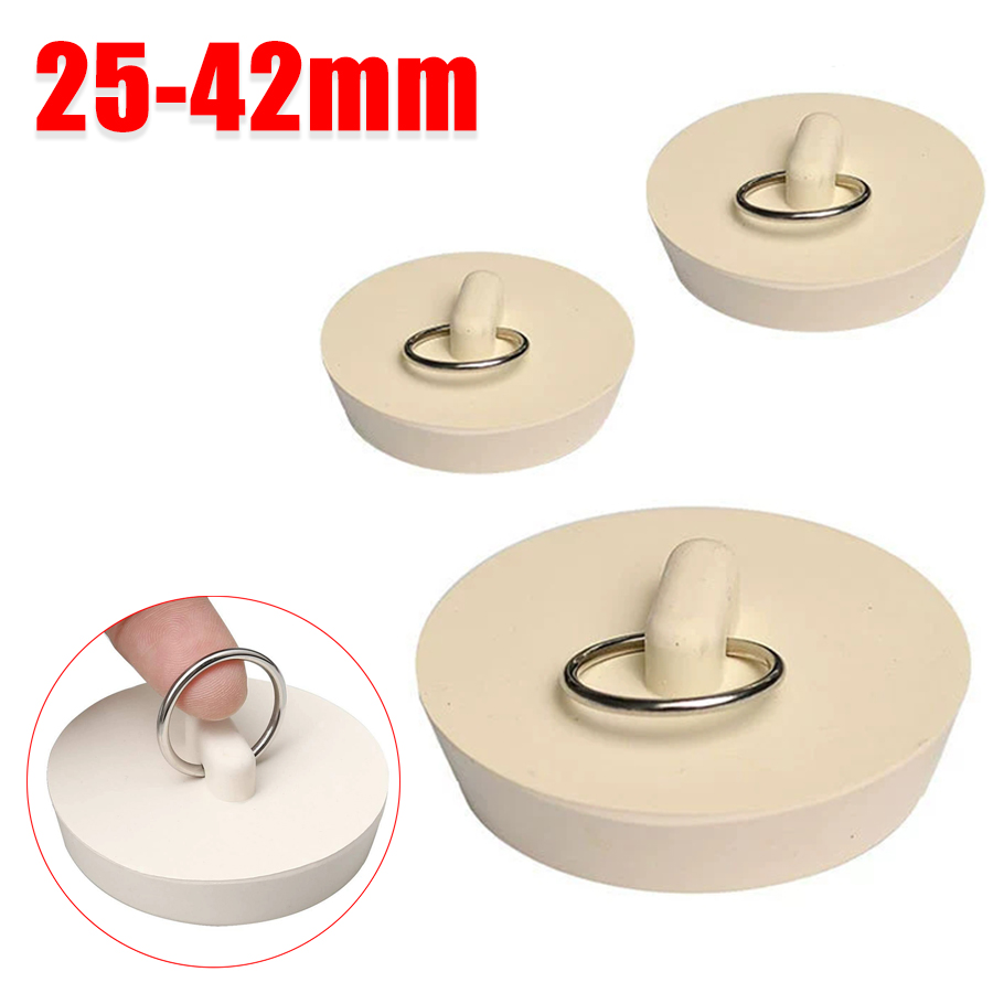 Sink Drain Strainer - 1 adet kauçuk yuvarlak küvet stoper