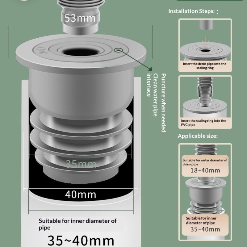 Sink Drain Strainer - Silikon Banyo Kanalizasyon Conta Halkası Mutfak