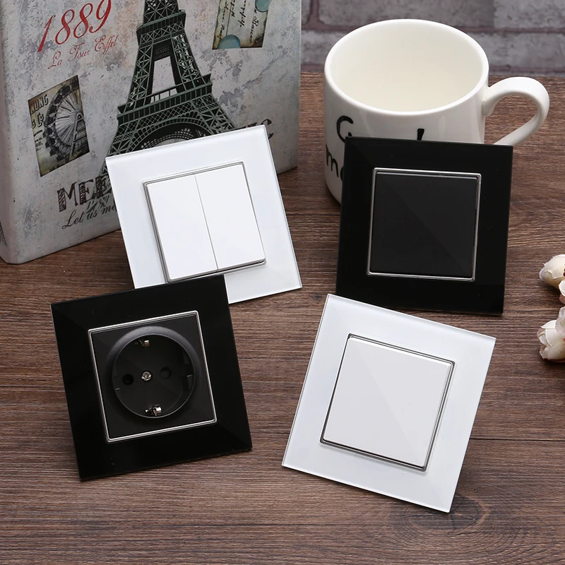 Siyah Cam Wallpad Elektrik Çık - Home Improvement Outlet incelemesi ve fiyatı