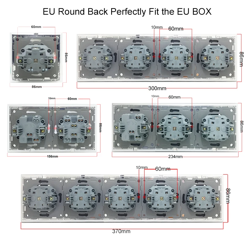 Siyah Cam Wallpad Elektrik Çık - Home Improvement Outlet incelemesi ve fiyatı