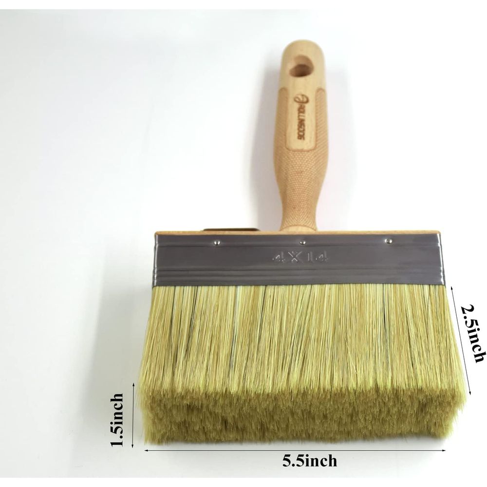 5.5 Büyük Limewash Dek Fırçası - Wood Stain Brush incelemesi ve fiyatı