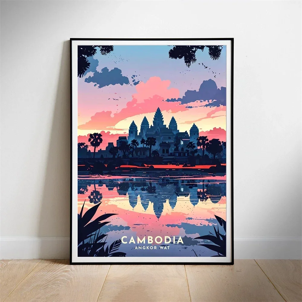 Angkor Wat Kamboçya Orman Tapı - Wall Texture Spray incelemesi ve fiyatı