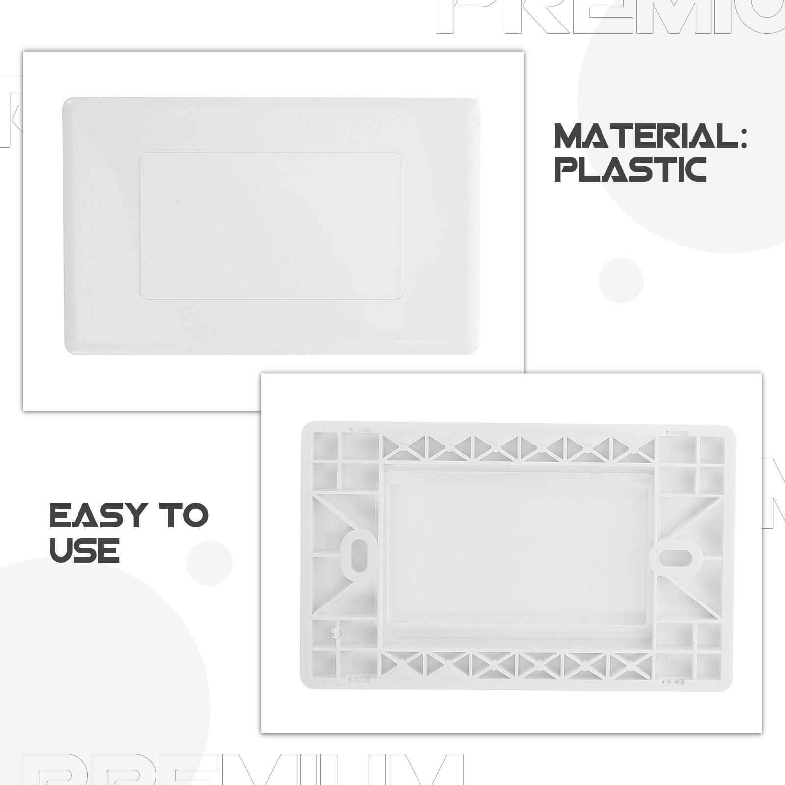 4 Adet Plastik Boş Duvar Plaka - Electrical Outlet Cover incelemesi ve fiyatı