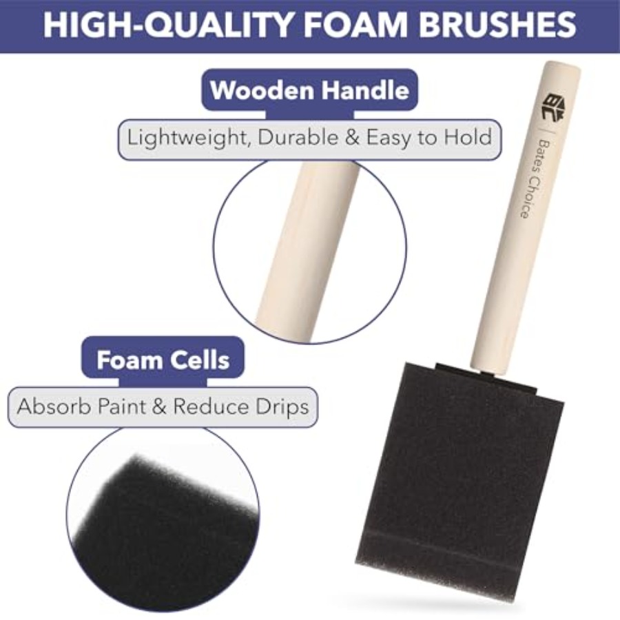 Bates- Köpük Boya Fırçaları, 2 - Wood Stain Brush incelemesi ve fiyatı