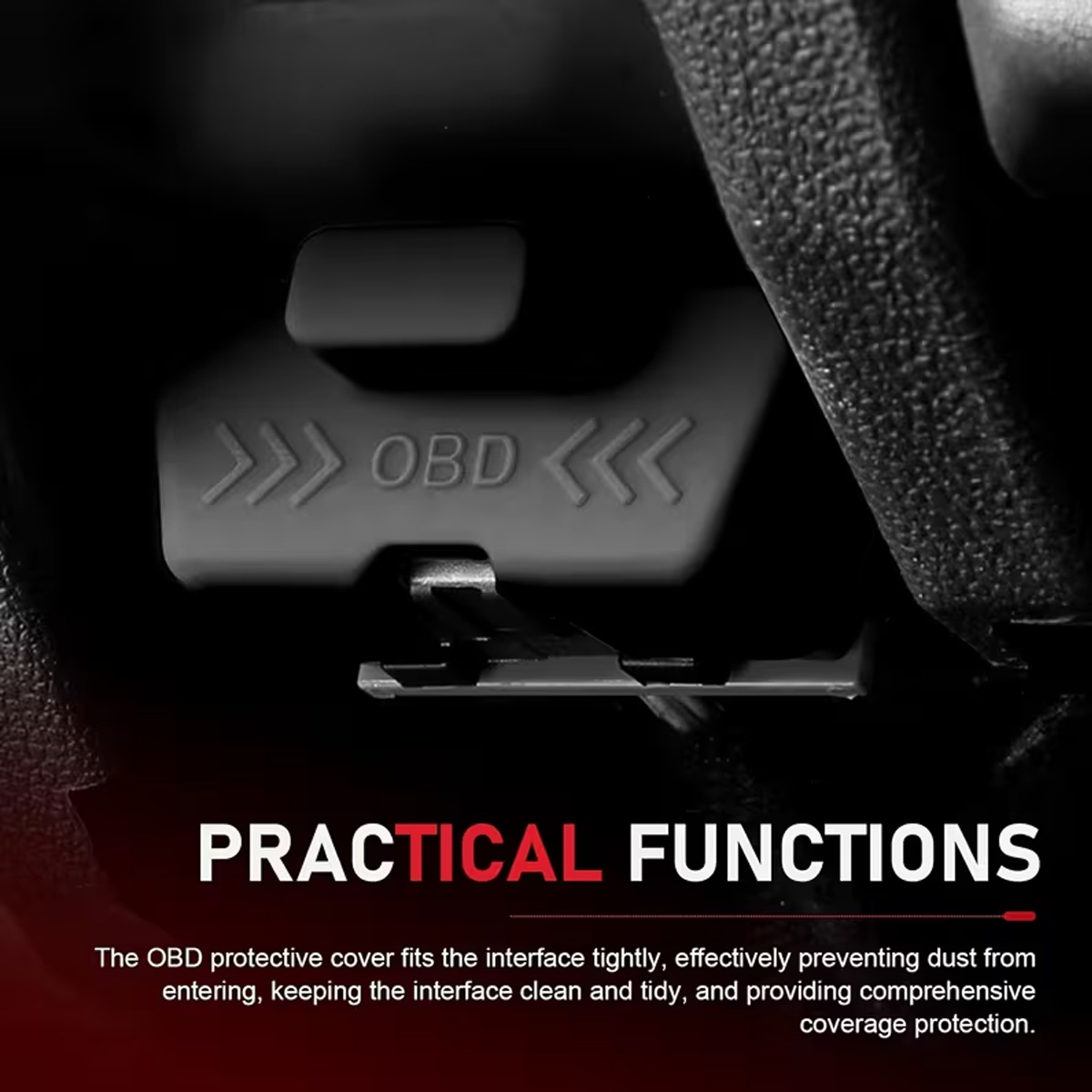 Lanke 1PC Araba OBD Portu Toz  - Electrical Outlet Cover incelemesi ve fiyatı