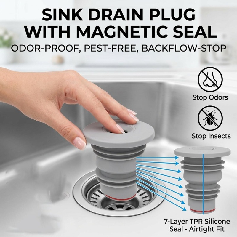 Silikon Banyo Kanalizasyon Con - Sink Drain Strainer incelemesi ve fiyatı