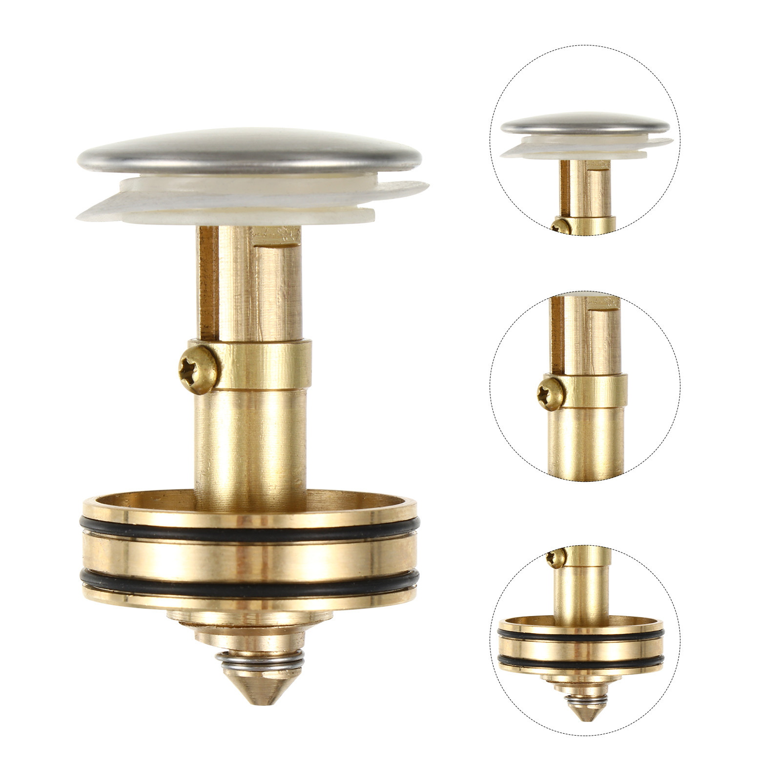 1 Adet Gider Düğmeli Sıçrama Ö - Sink Drain Strainer incelemesi ve fiyatı
