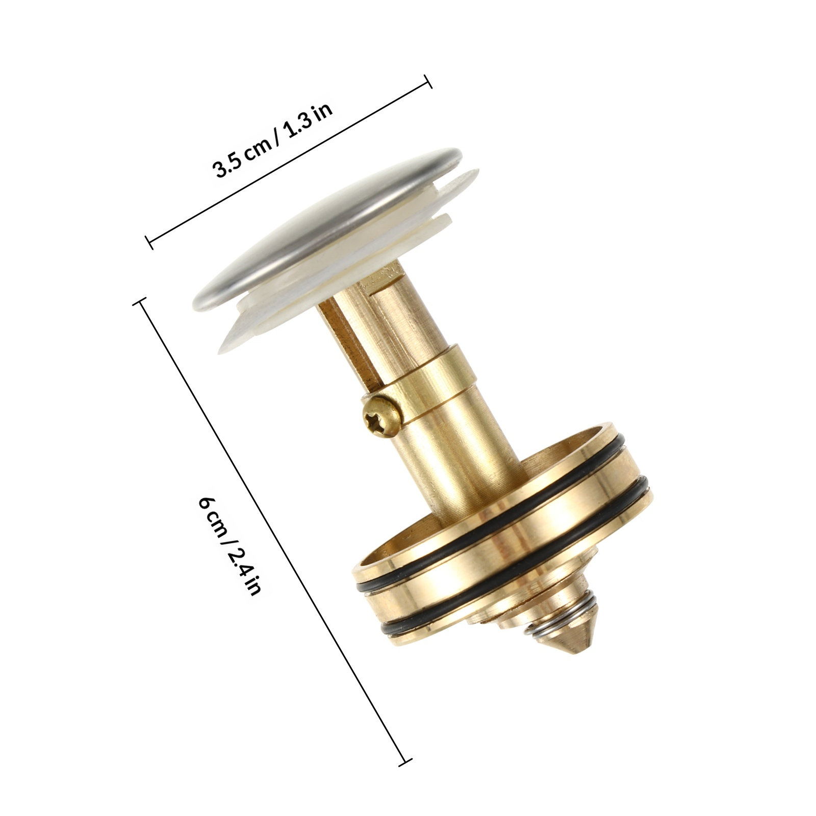 1 Adet Gider Düğmeli Sıçrama Ö - Sink Drain Strainer incelemesi ve fiyatı