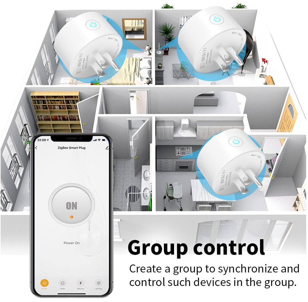 Tuya WiFi veya Zigbee Akıllı P - Home Improvement Outlet incelemesi ve fiyatı