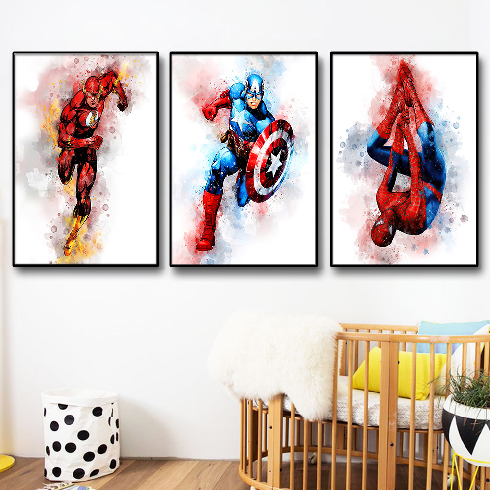 1 adet çerçevesiz Marvel poste - Wall Texture Spray incelemesi ve fiyatı