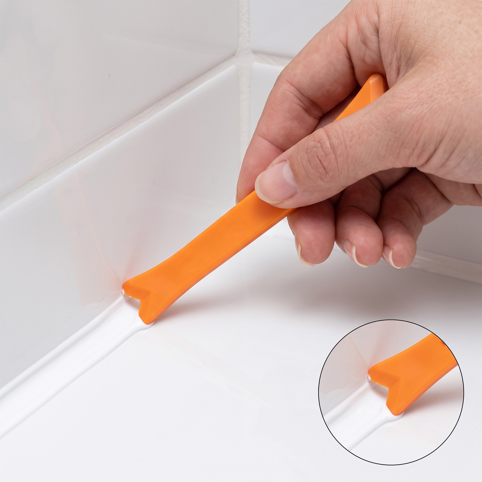 6 Parçalı Plastik Mastik Uygul - Bathroom Caulk Siliconized incelemesi ve fiyatı