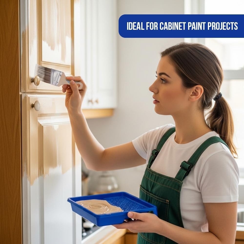 5 adet Çift Kalın Boya Fırçası - Wood Stain Brush incelemesi ve fiyatı